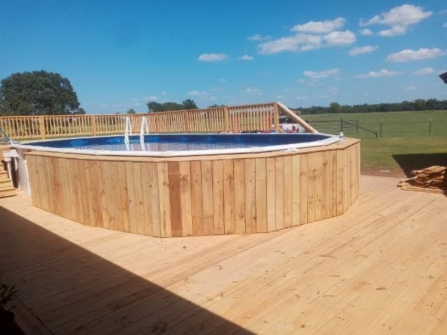 Pool deck