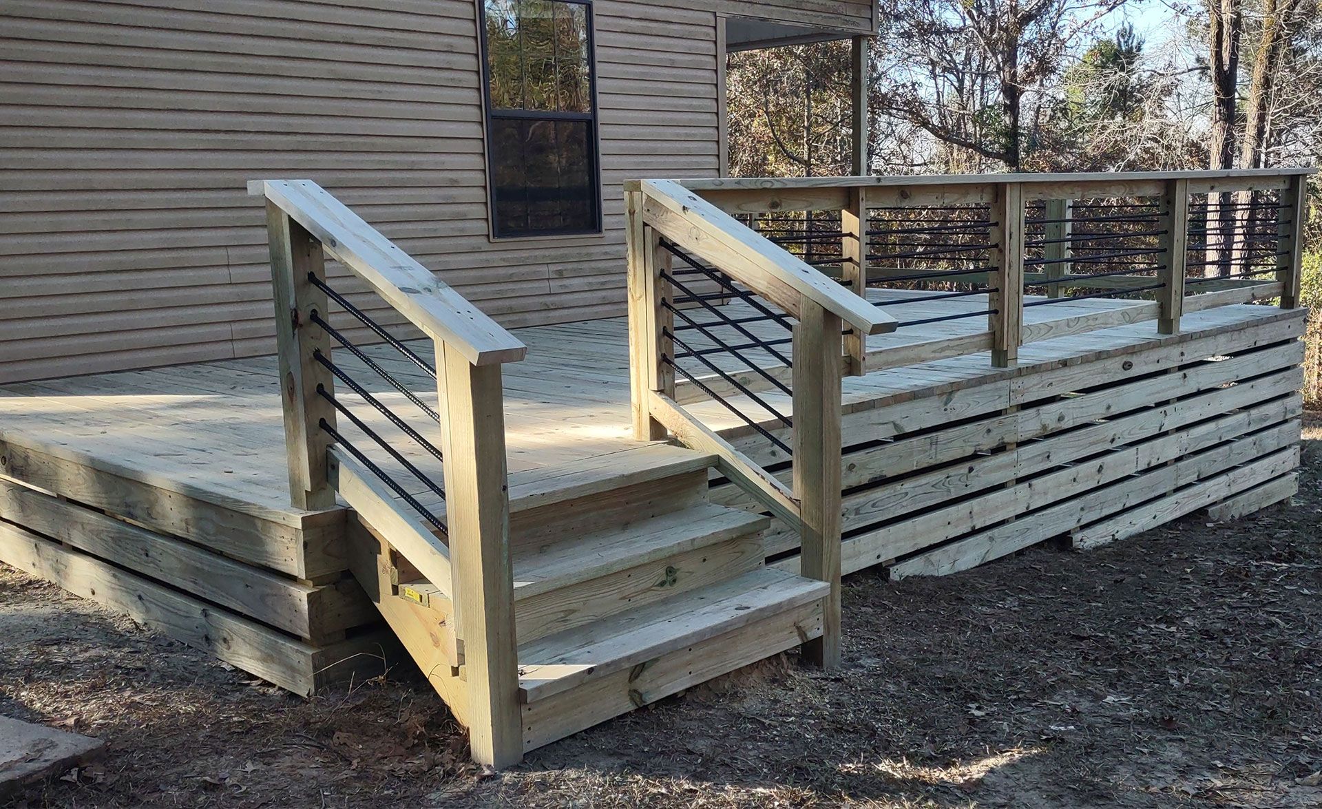 Custom deck services