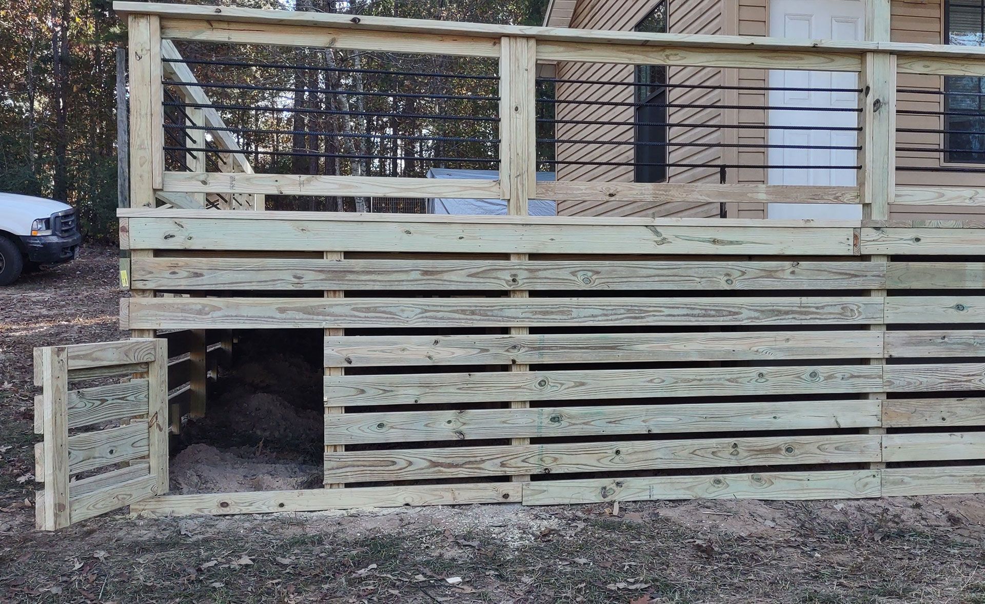 Custom deck services
