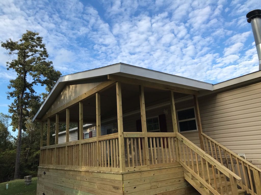 Porch construction