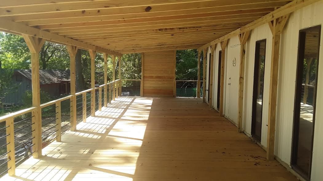 Custom porch