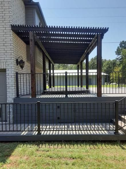 Custom pergola