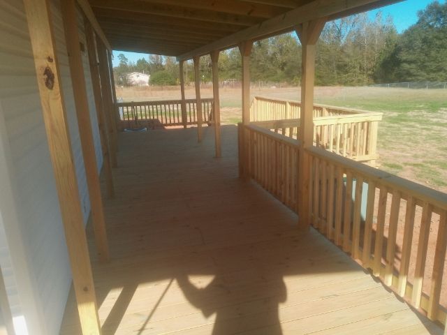 Custom deck construction