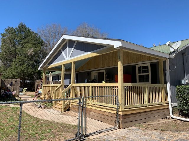 Custom deck construction
