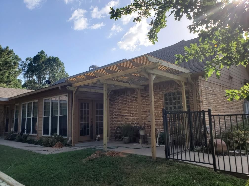 Custom pergola
