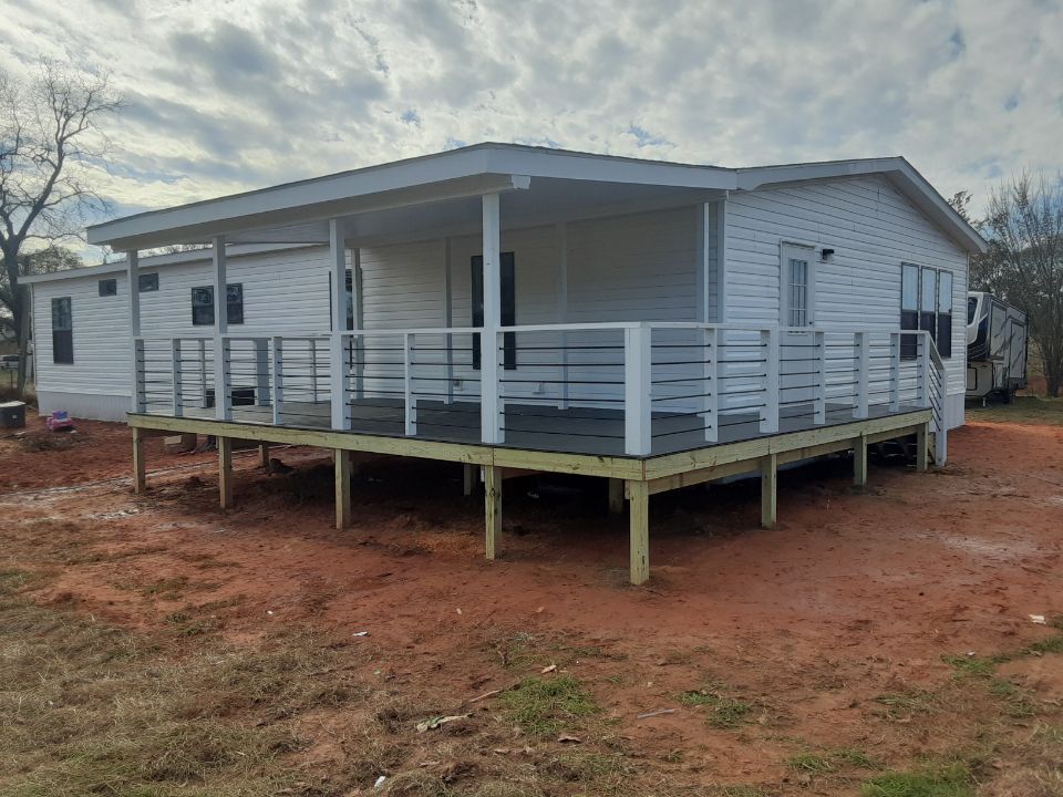 Deck addition