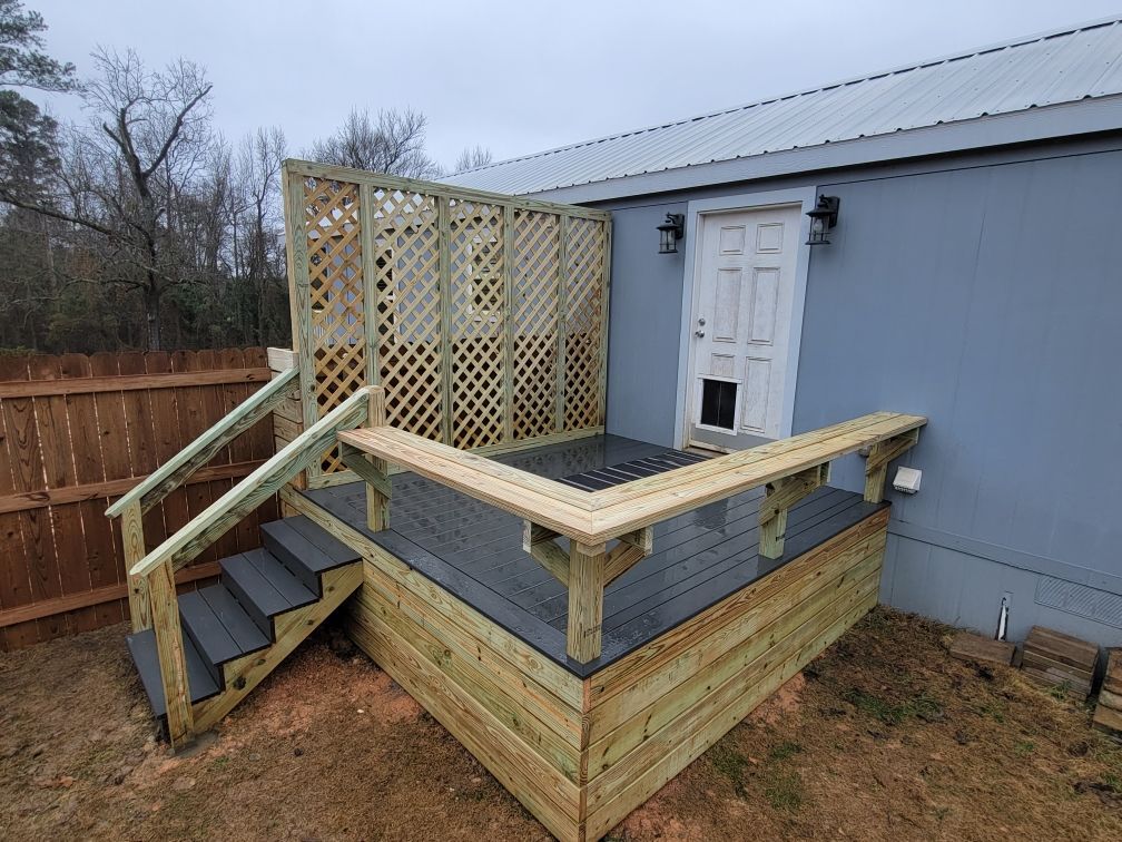 Deck addition