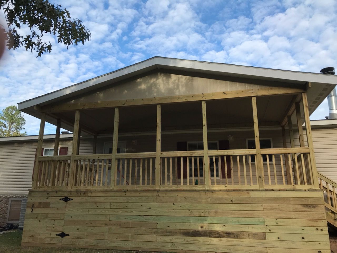 Porch deck service