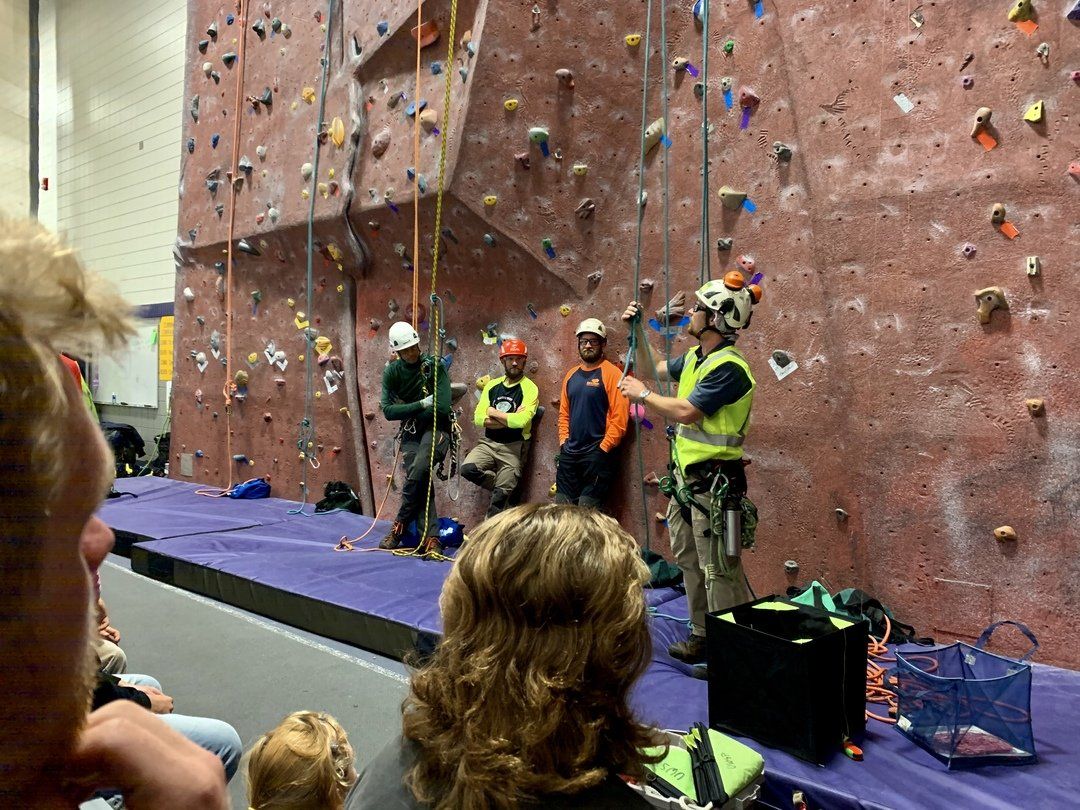 wall climbing