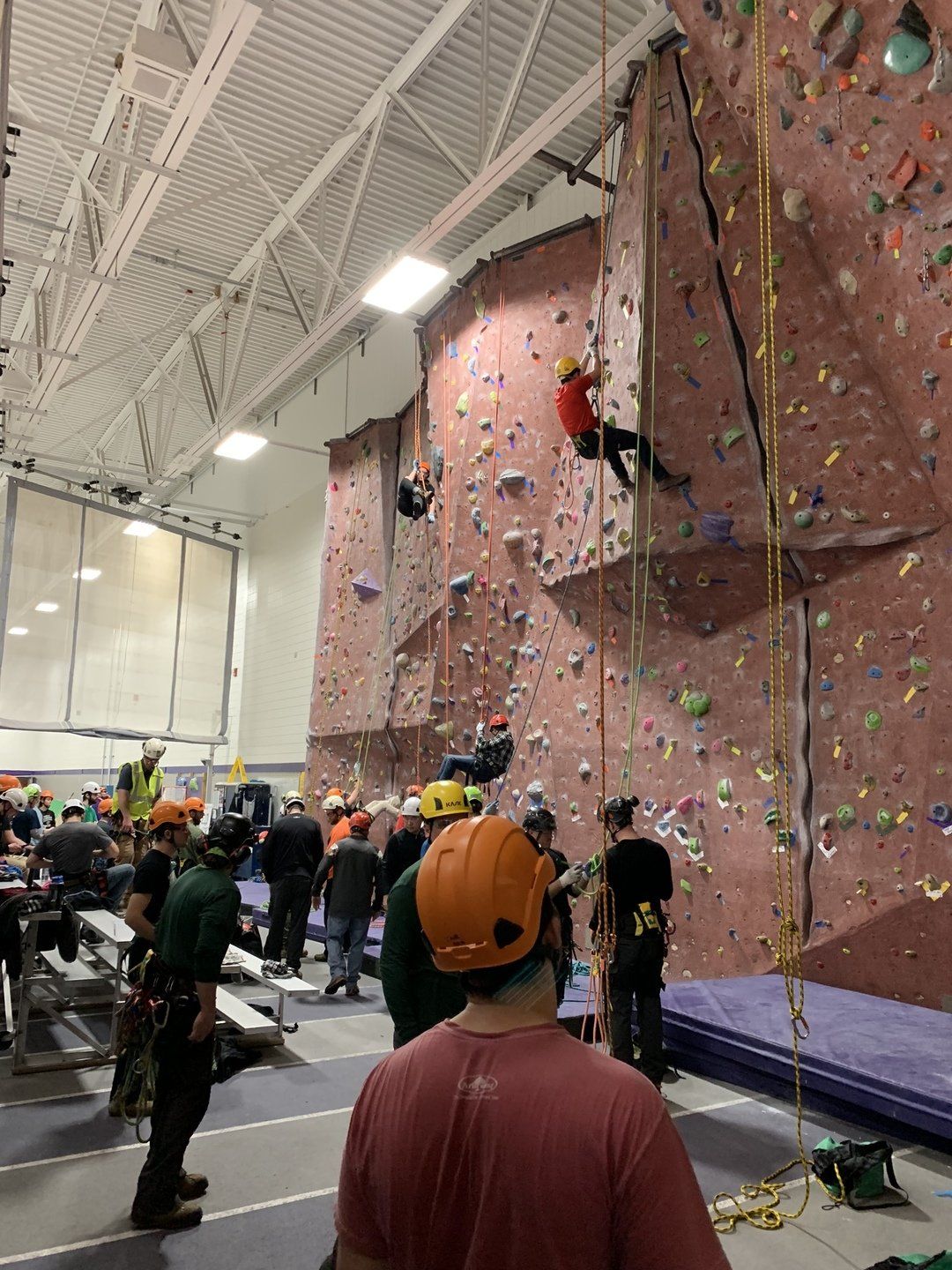wall climbing