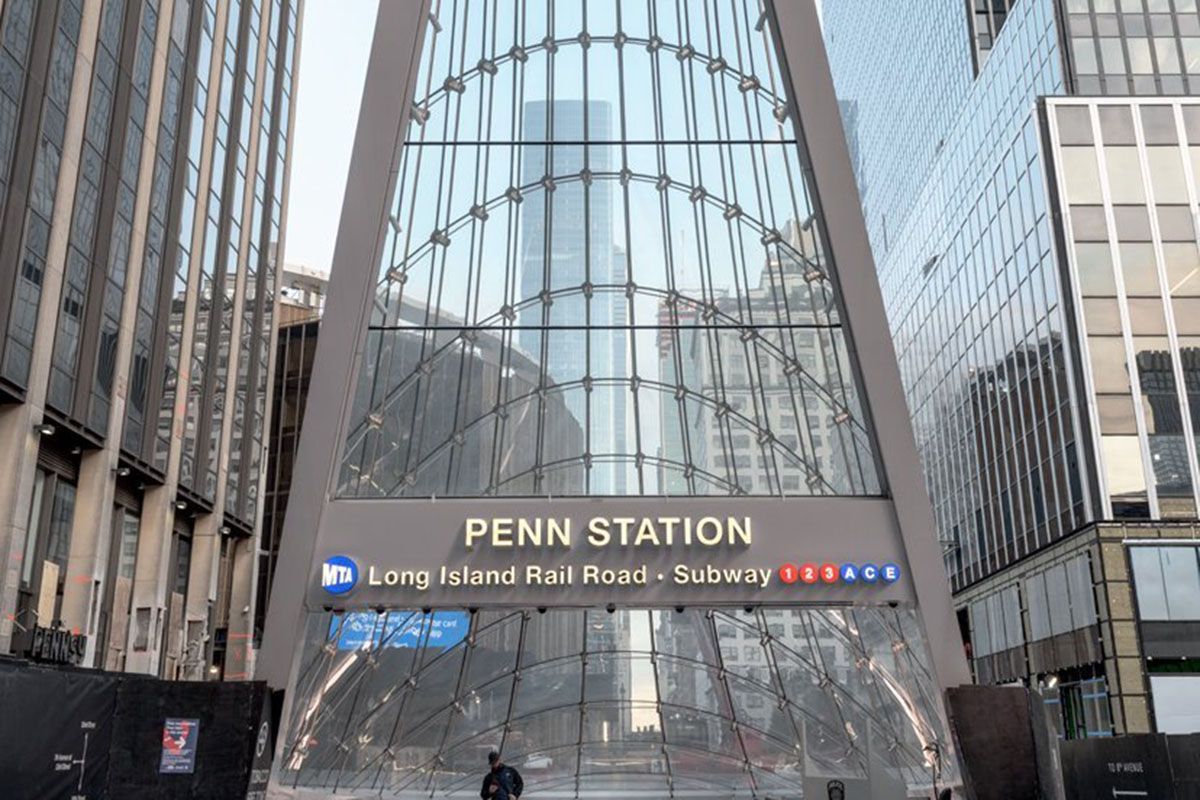 The beautiful Penn Station