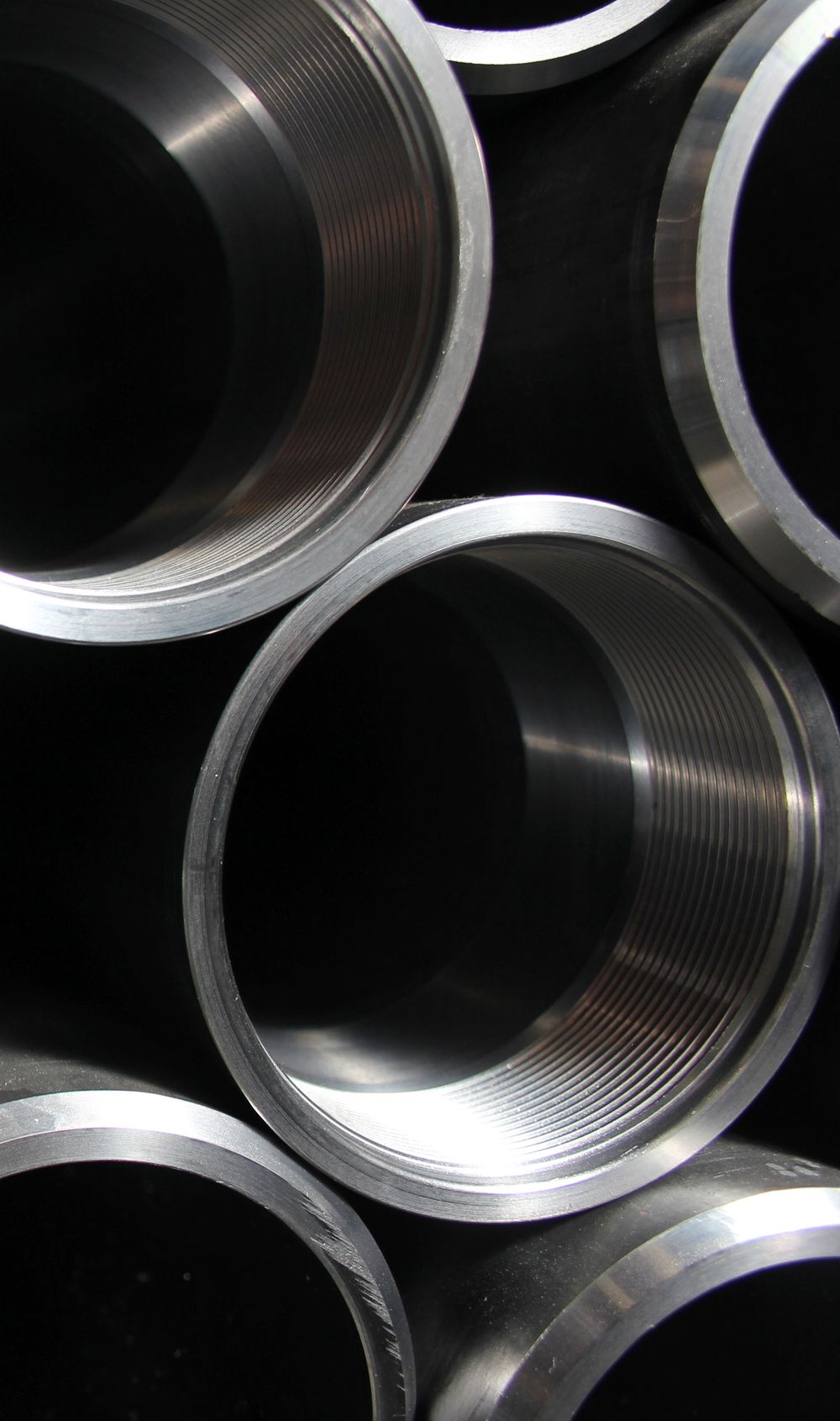 Round steel pipe