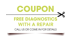 Free diagnotics with a repair