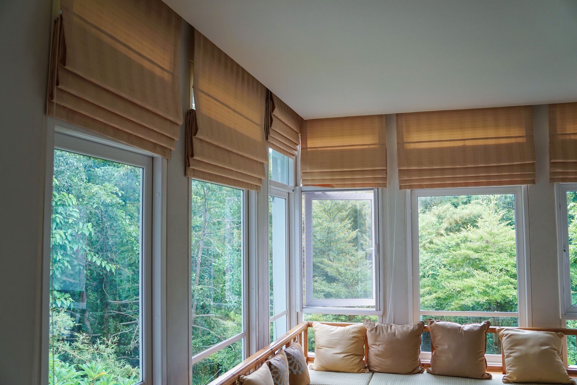 window Roman shades