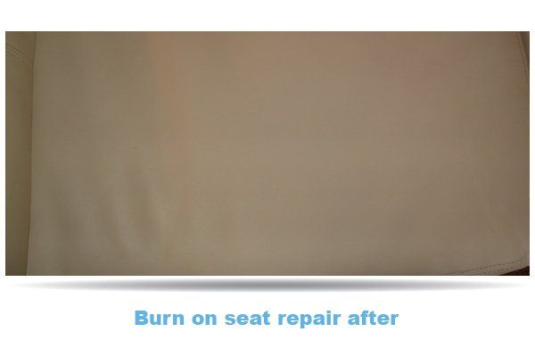 Burn on Seat Repair After
