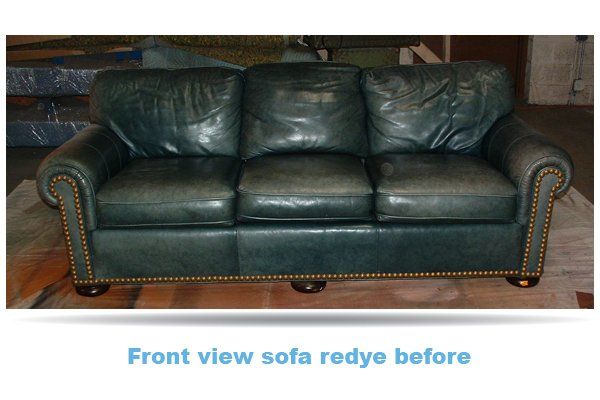 Front View Sofa Redye Before