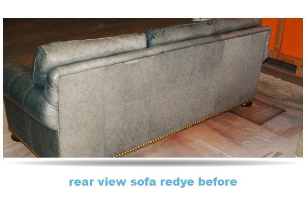 Rear View Sofa Redye Before
