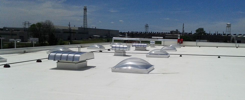 Flat roof system