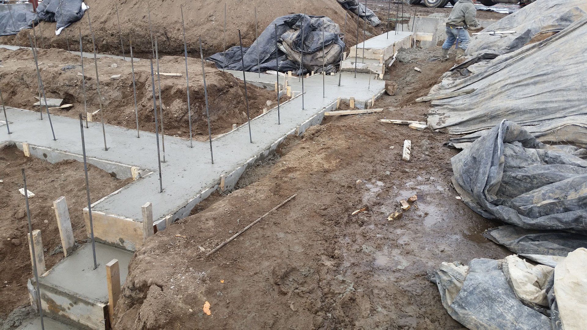 Poured Concrete Walls