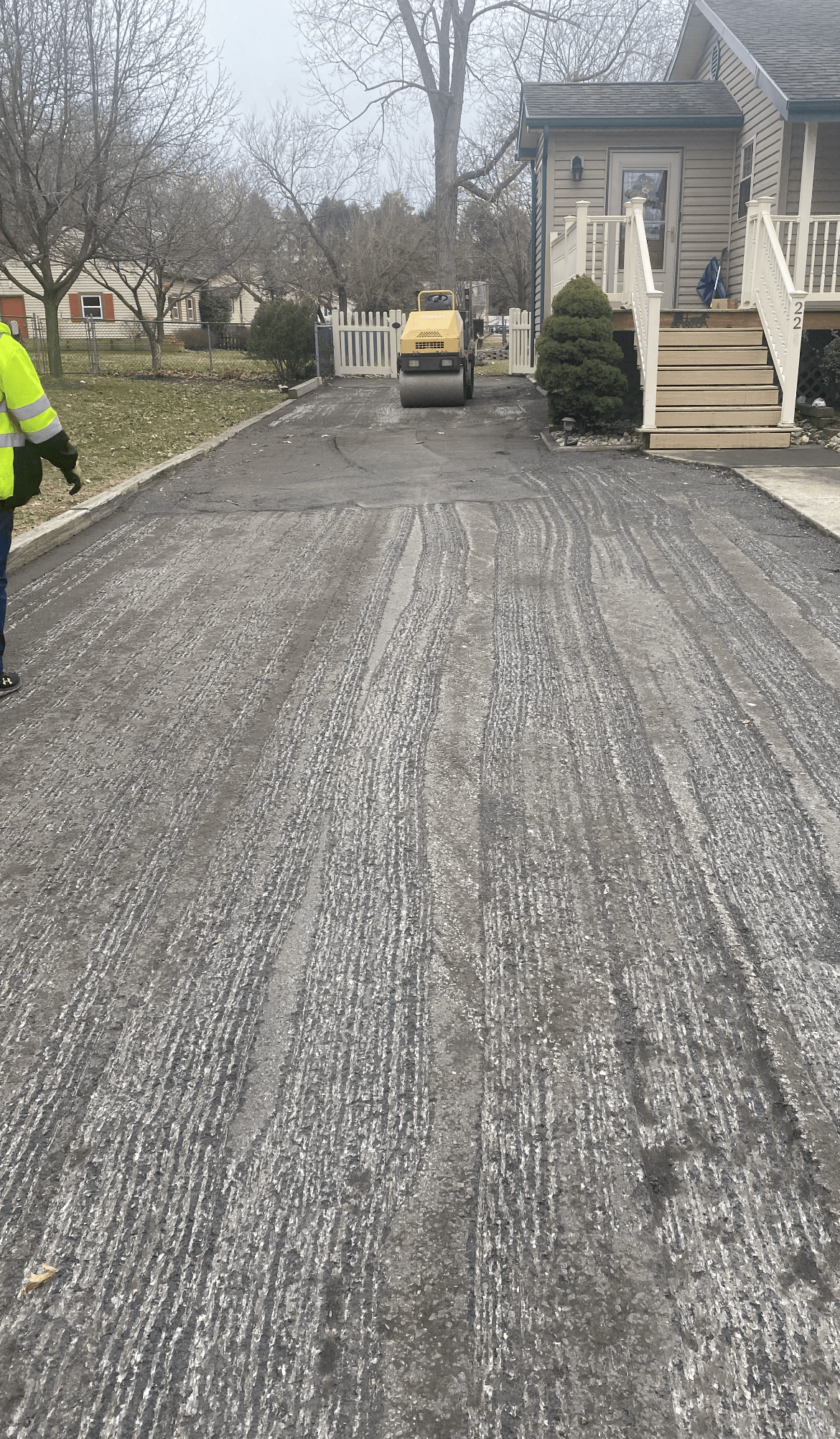 Residential driveway