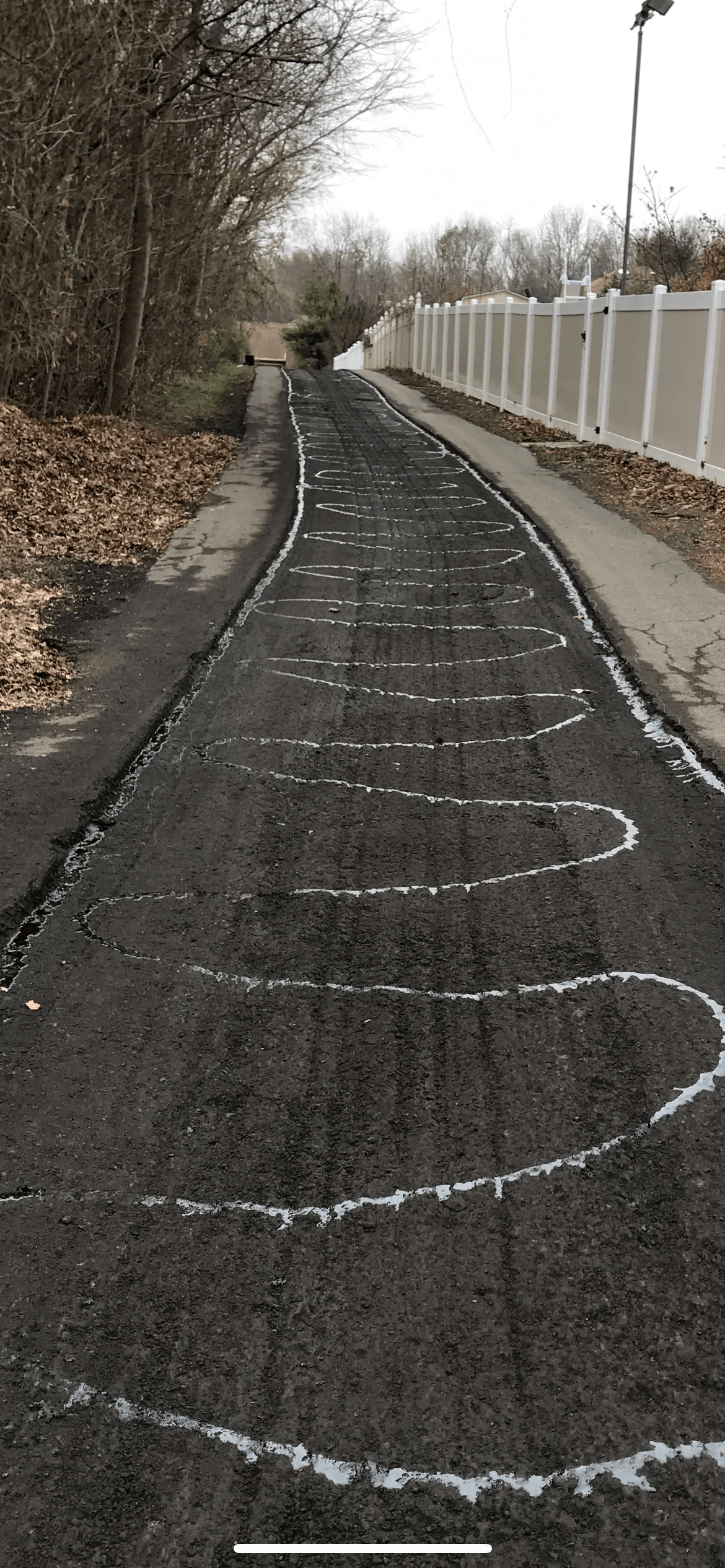 Road repair in progress