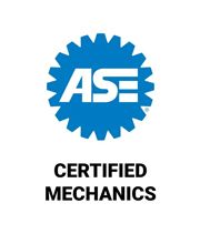 ASE-certified mechanics