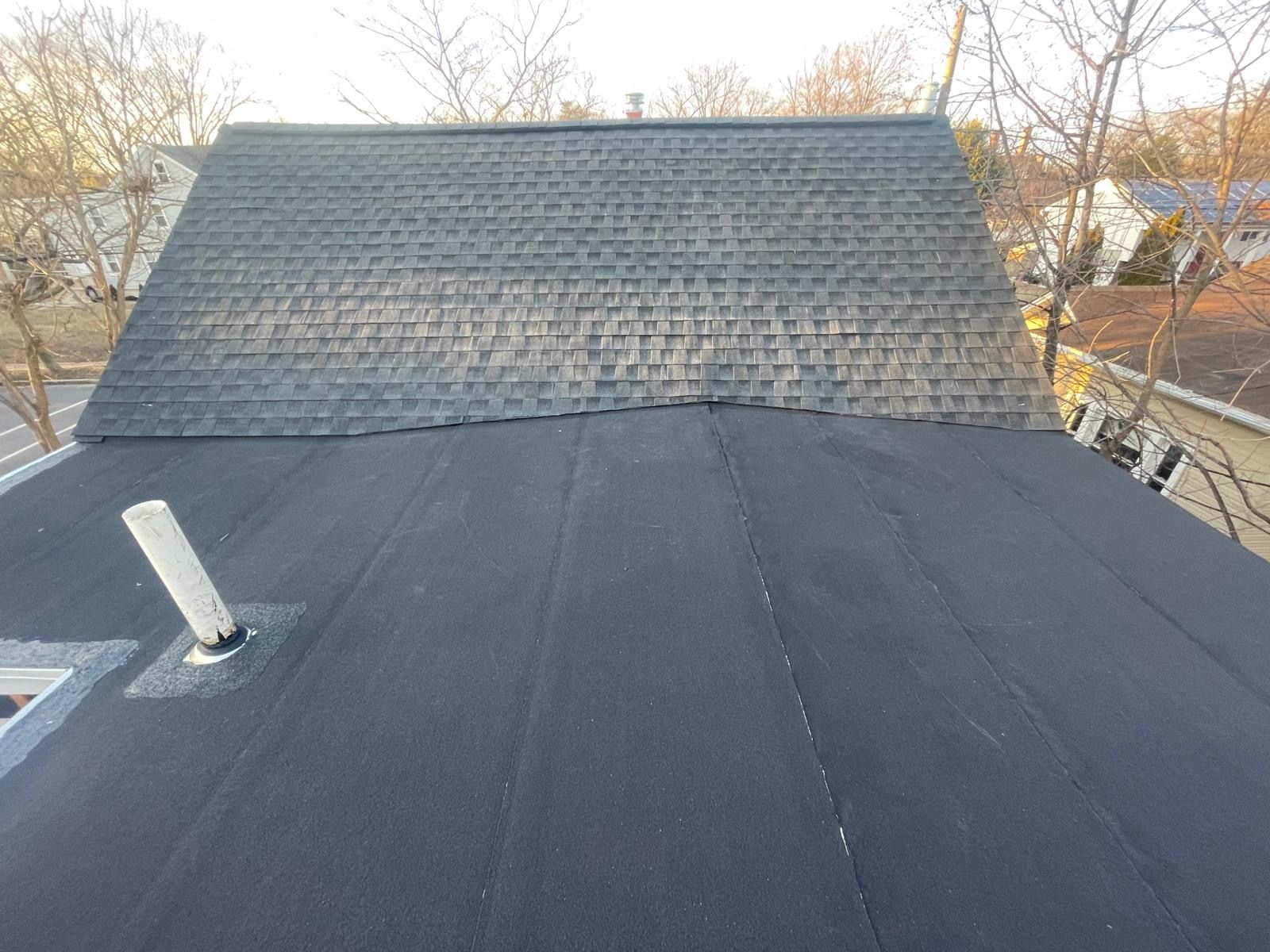 New roof construction