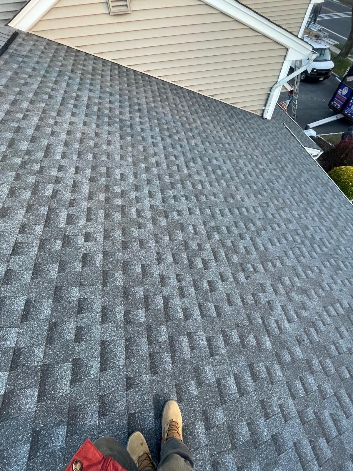 newly installed roof