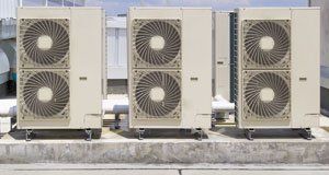 Air conditioning condenser units