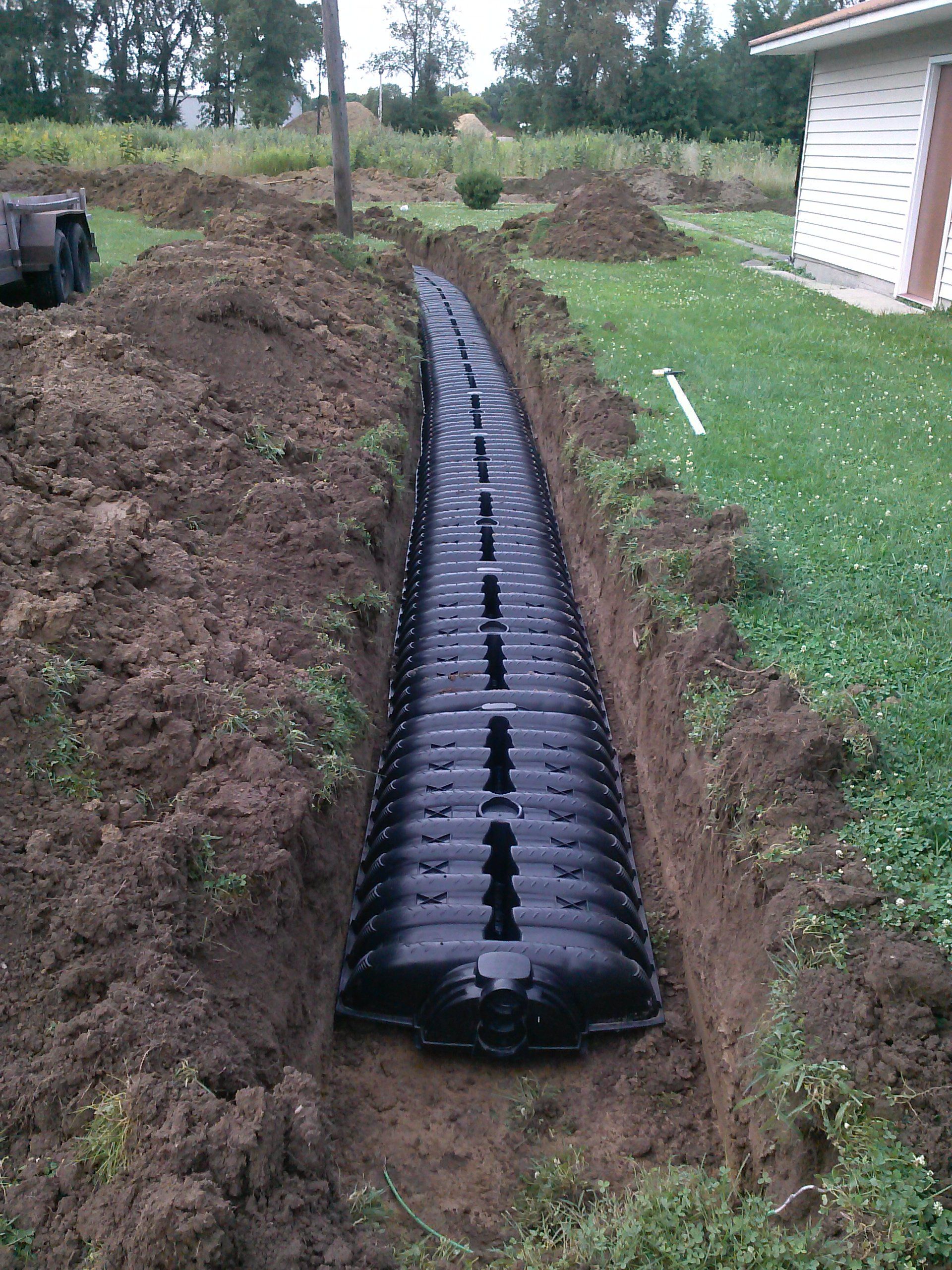 Drainage line