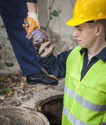 Sewer repairman