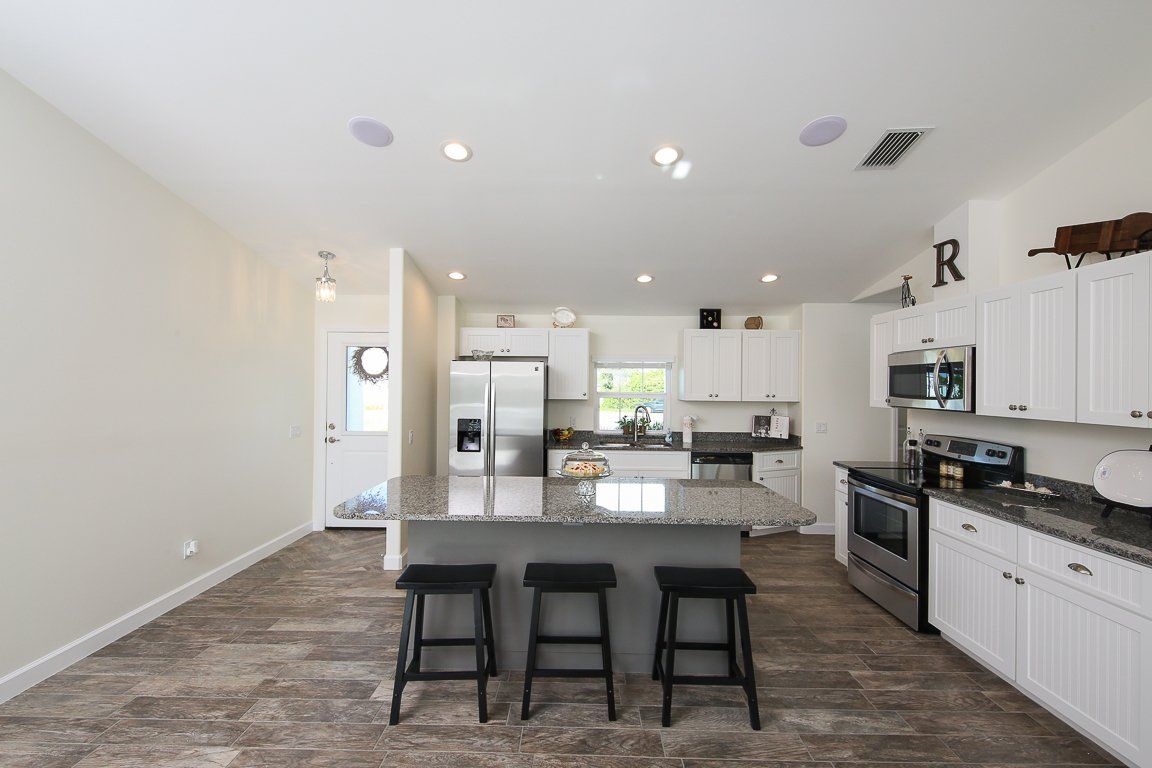 Kitchen with countertops
