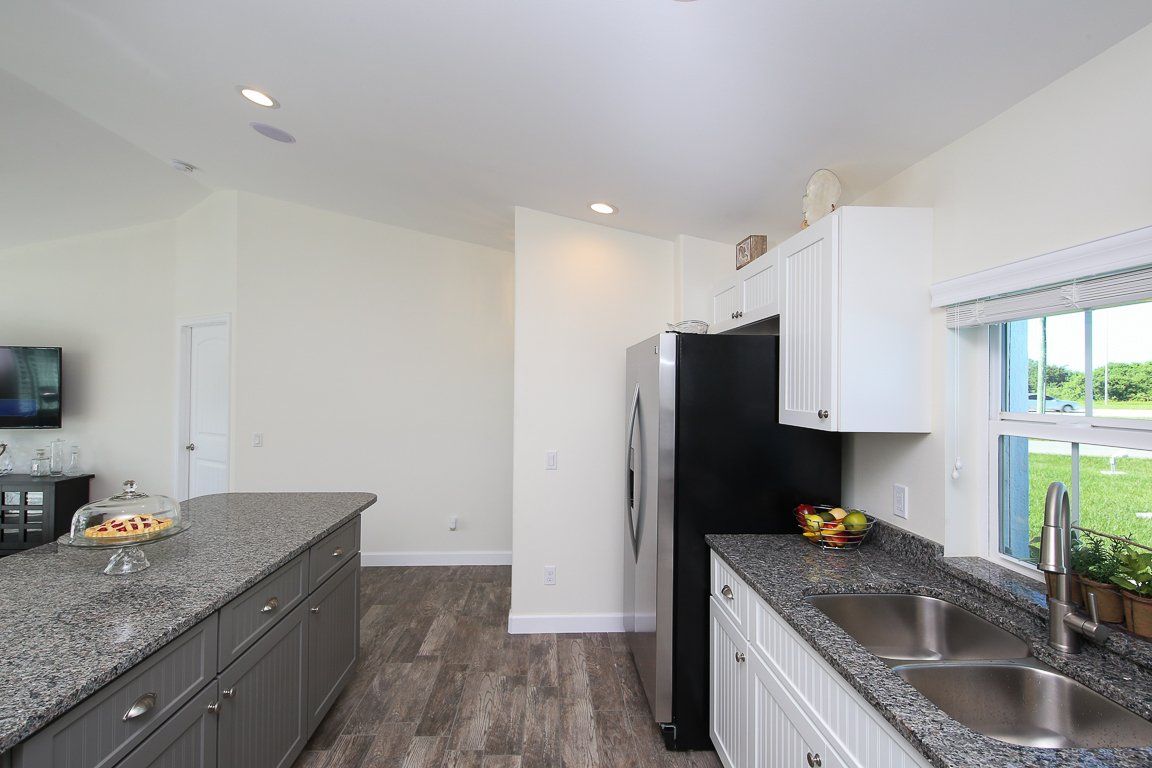 Kitchen with countertops