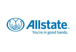The allstate logo says you 're in good hands.