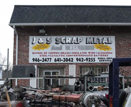 J & S Scrap Metal & Recycling store