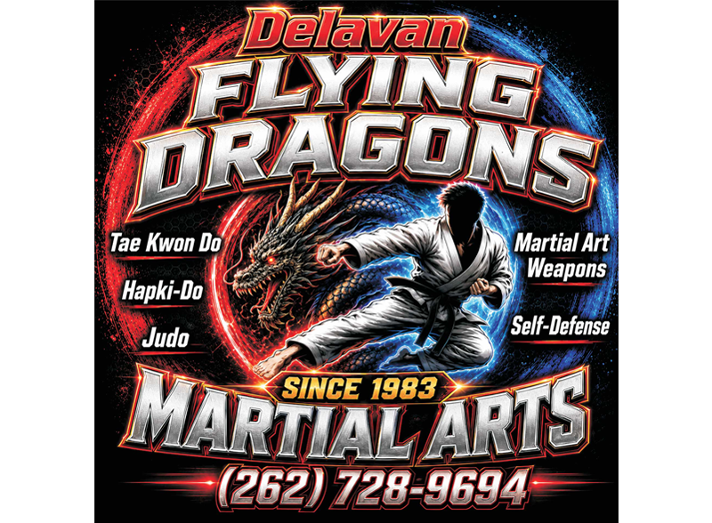 Delavan Flying Dragons Martial Arts logo