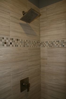 West Hanover master bathroom