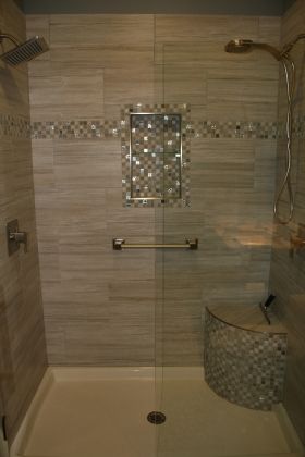 West Hanover master bathroom