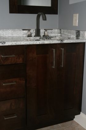 West Hanover master bathroom