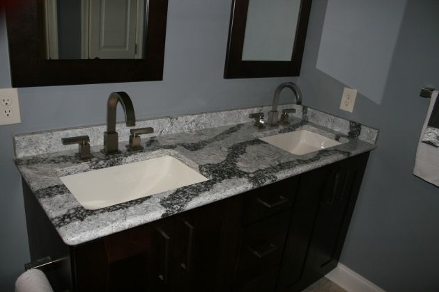 West Hanover master bathroom