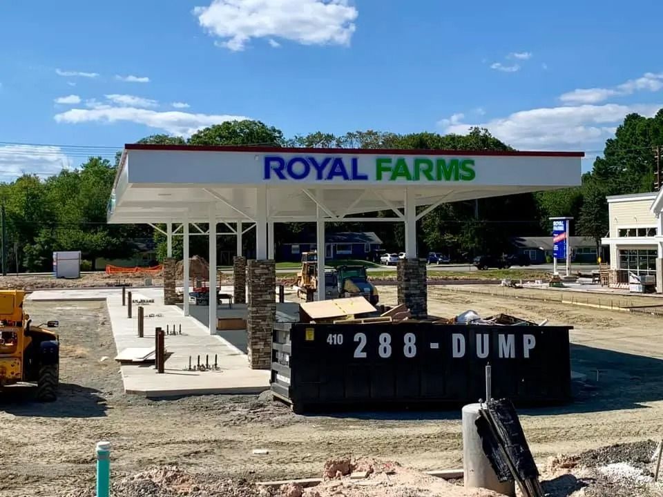 Dumpster Rental - Royal Farms, Bel Air, MD