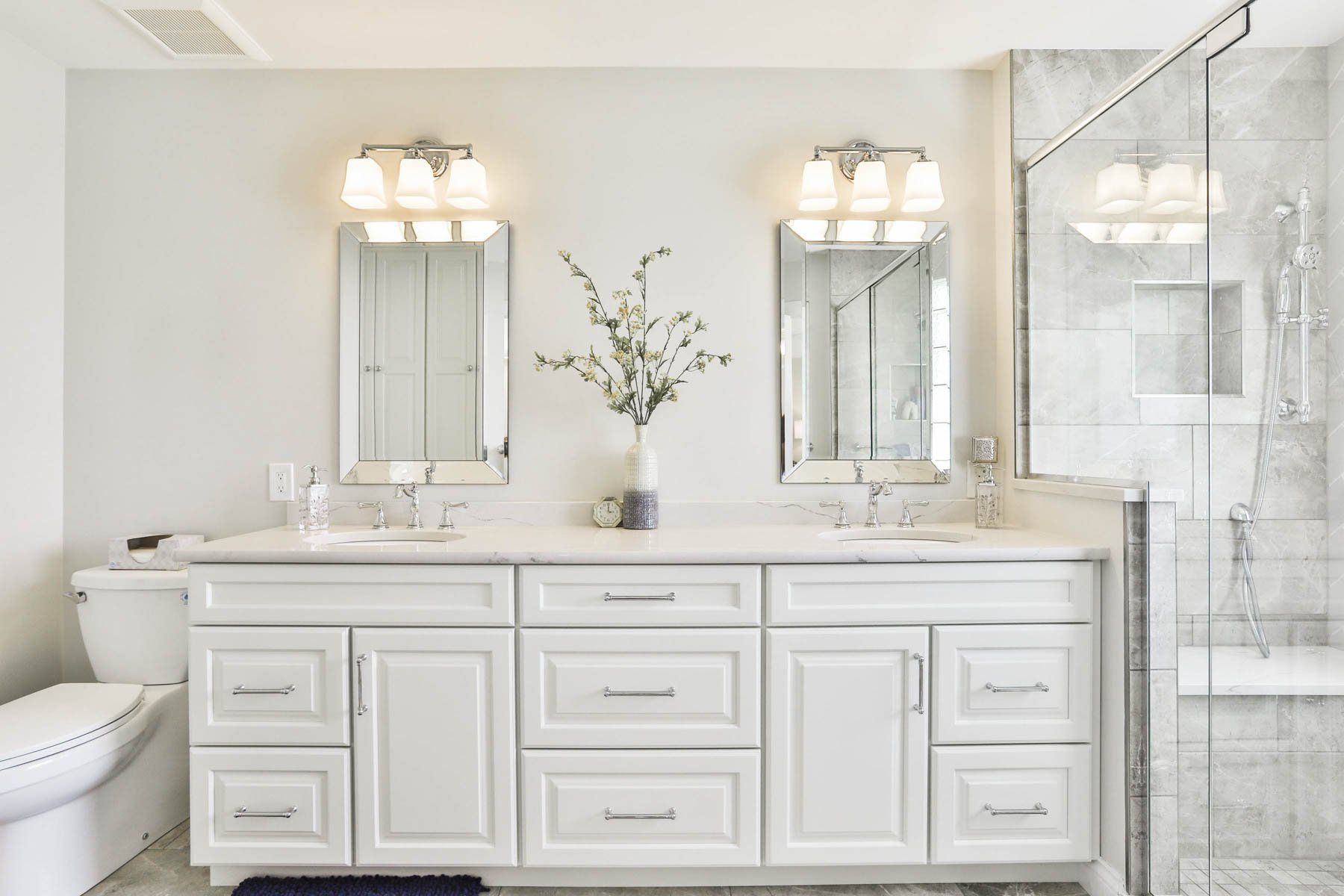 Lovely bathroom design