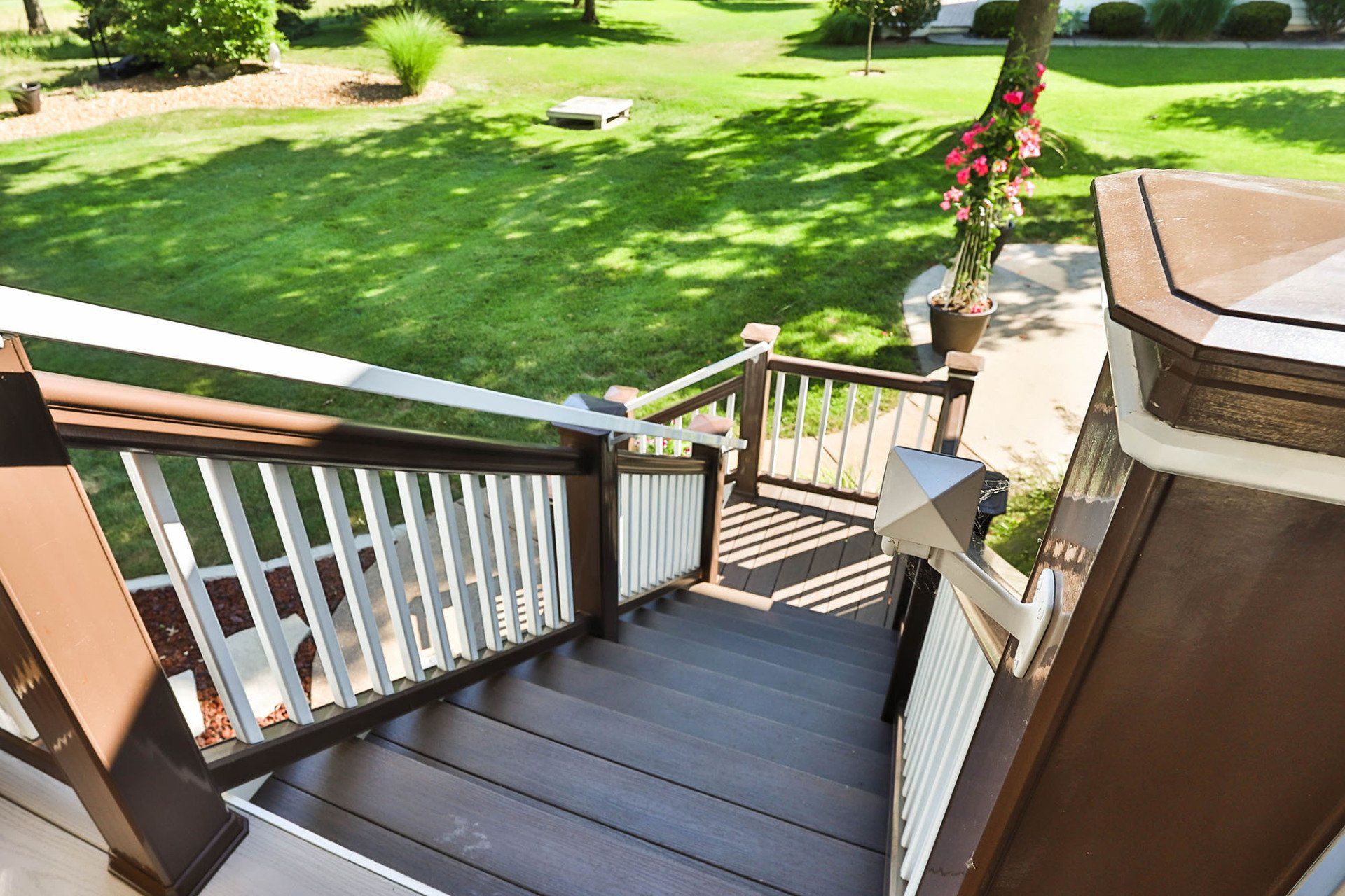 Deck stair