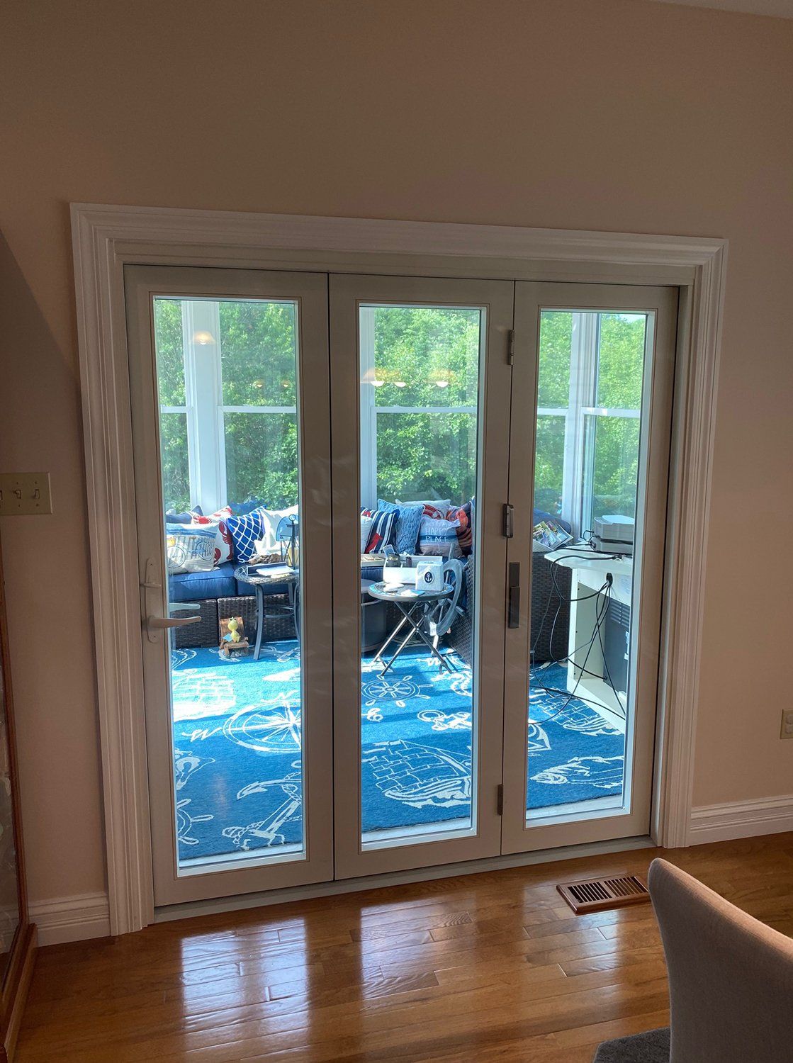 Sliding folding door