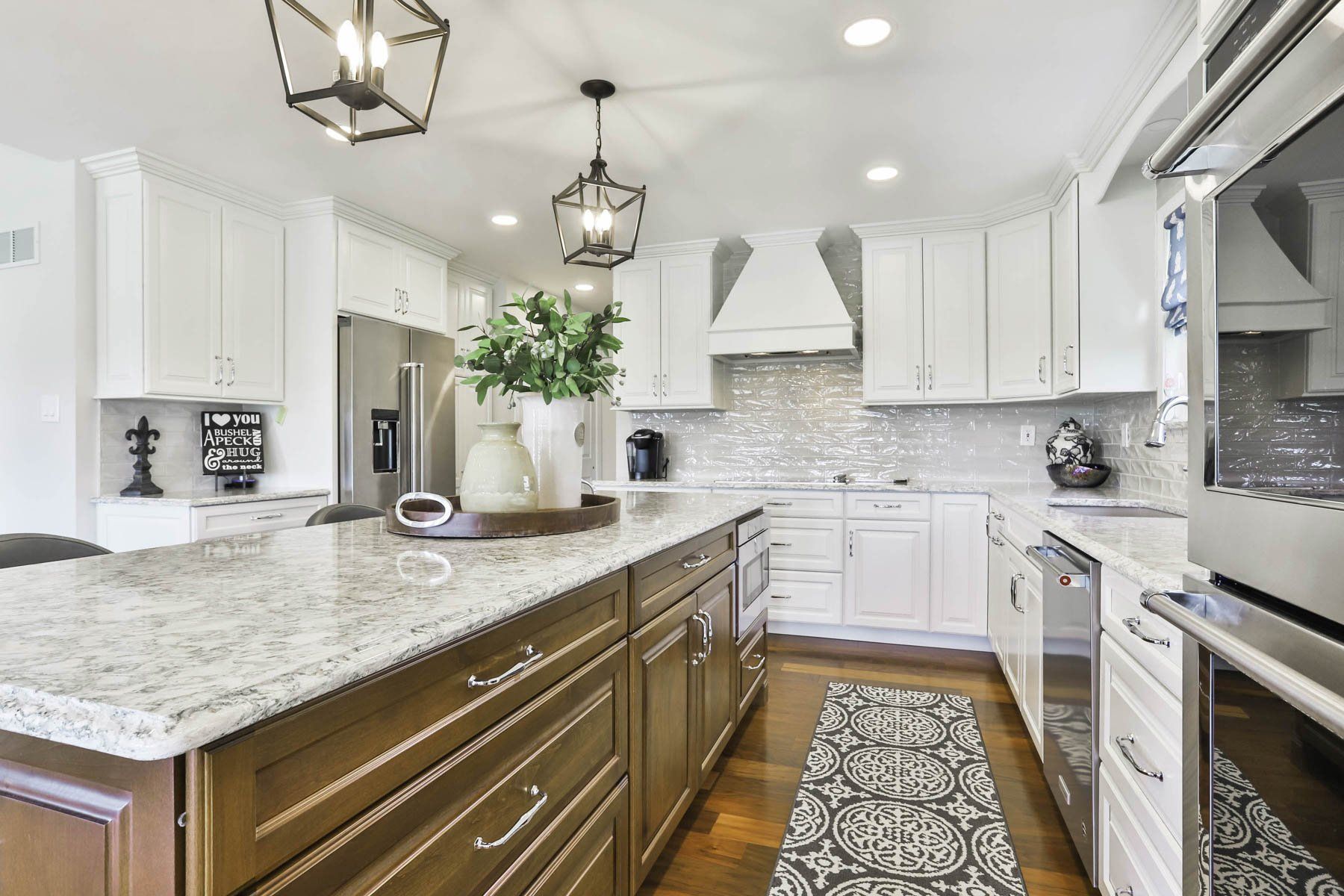 Beautiful kitchen setup