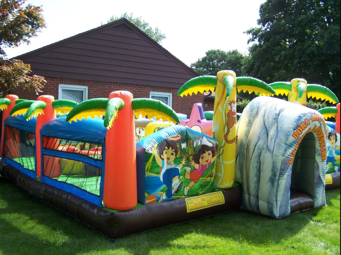 Princess bounce house