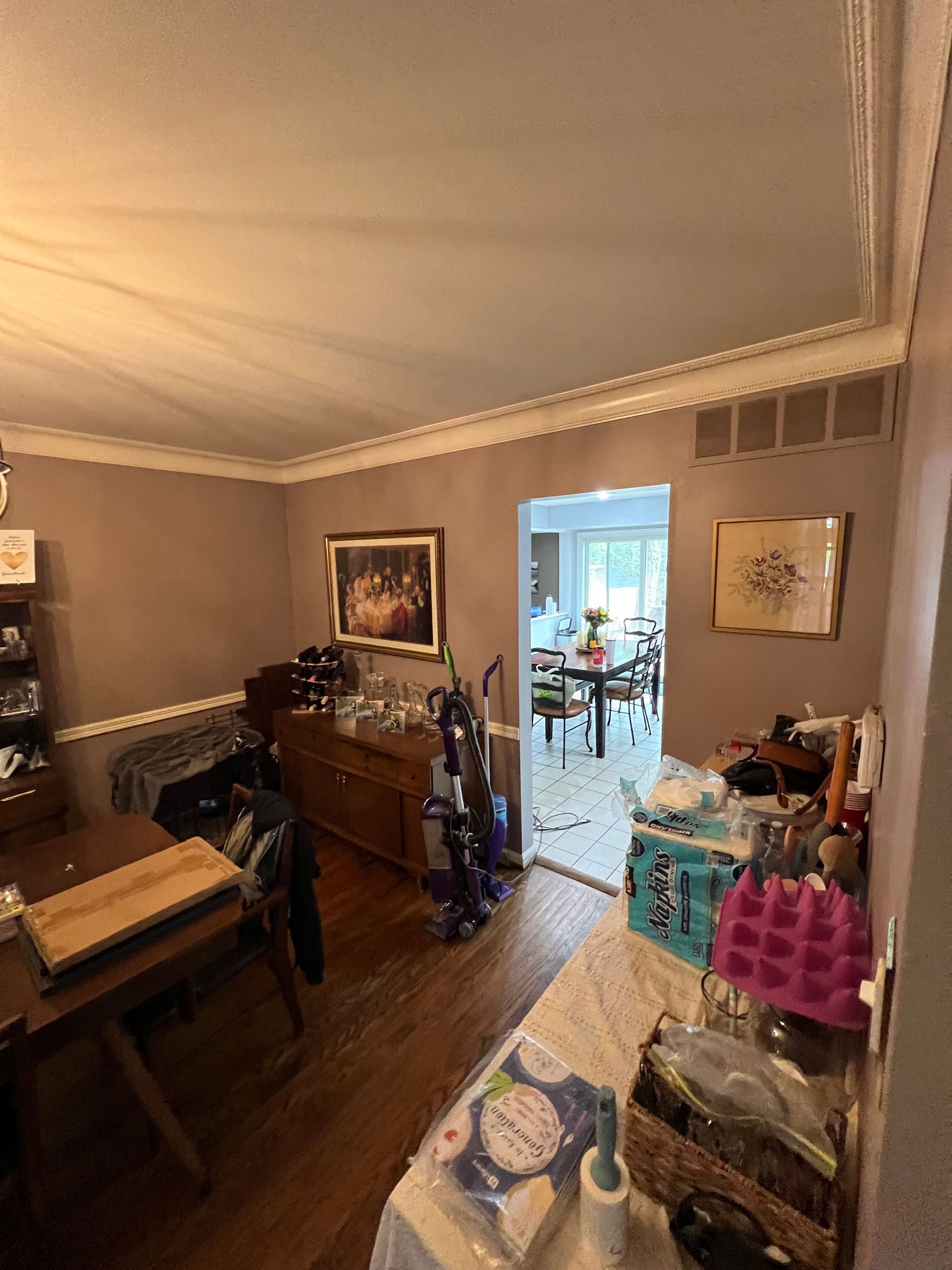 Dining room - before