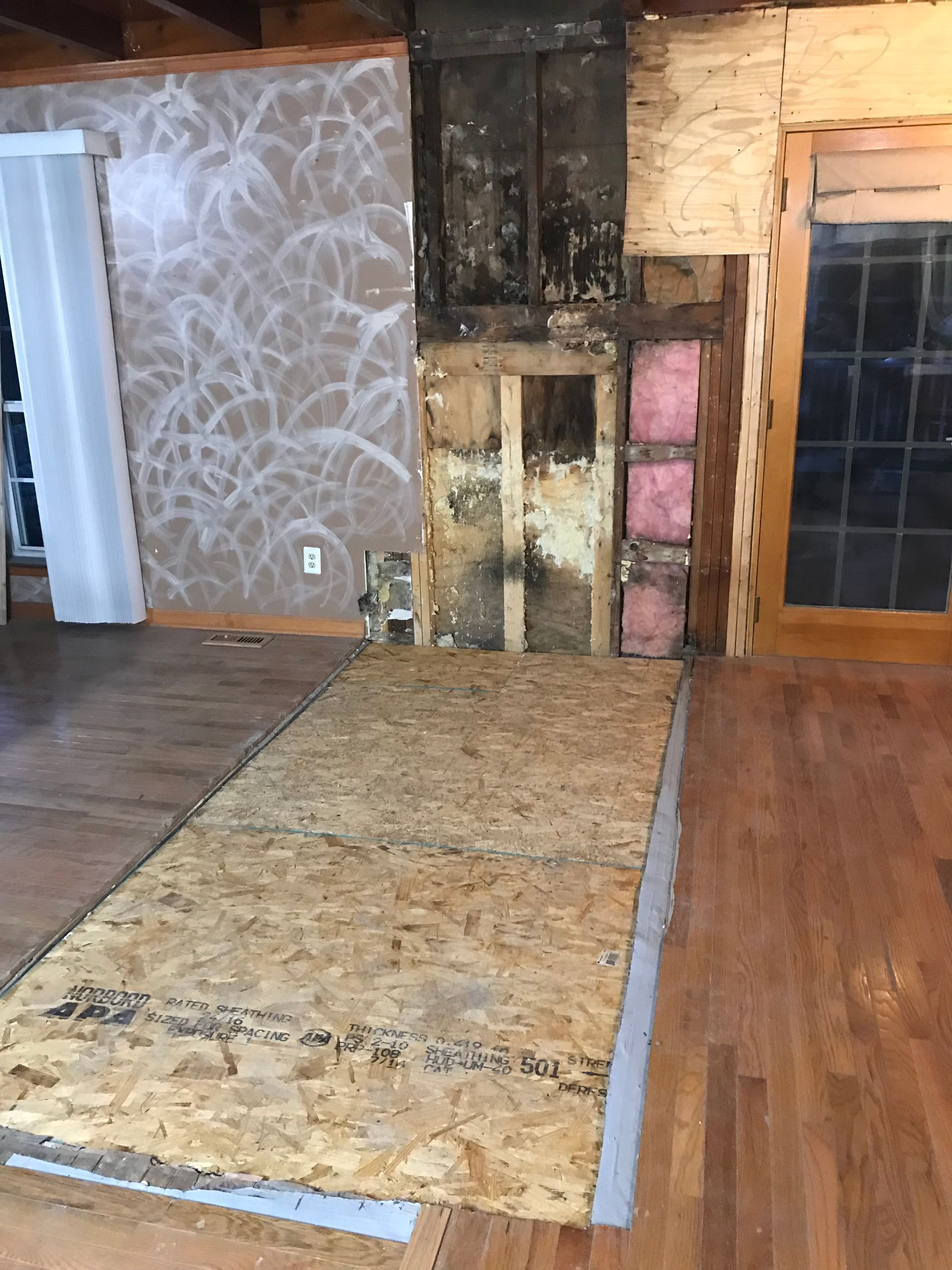 Fireplace  - before