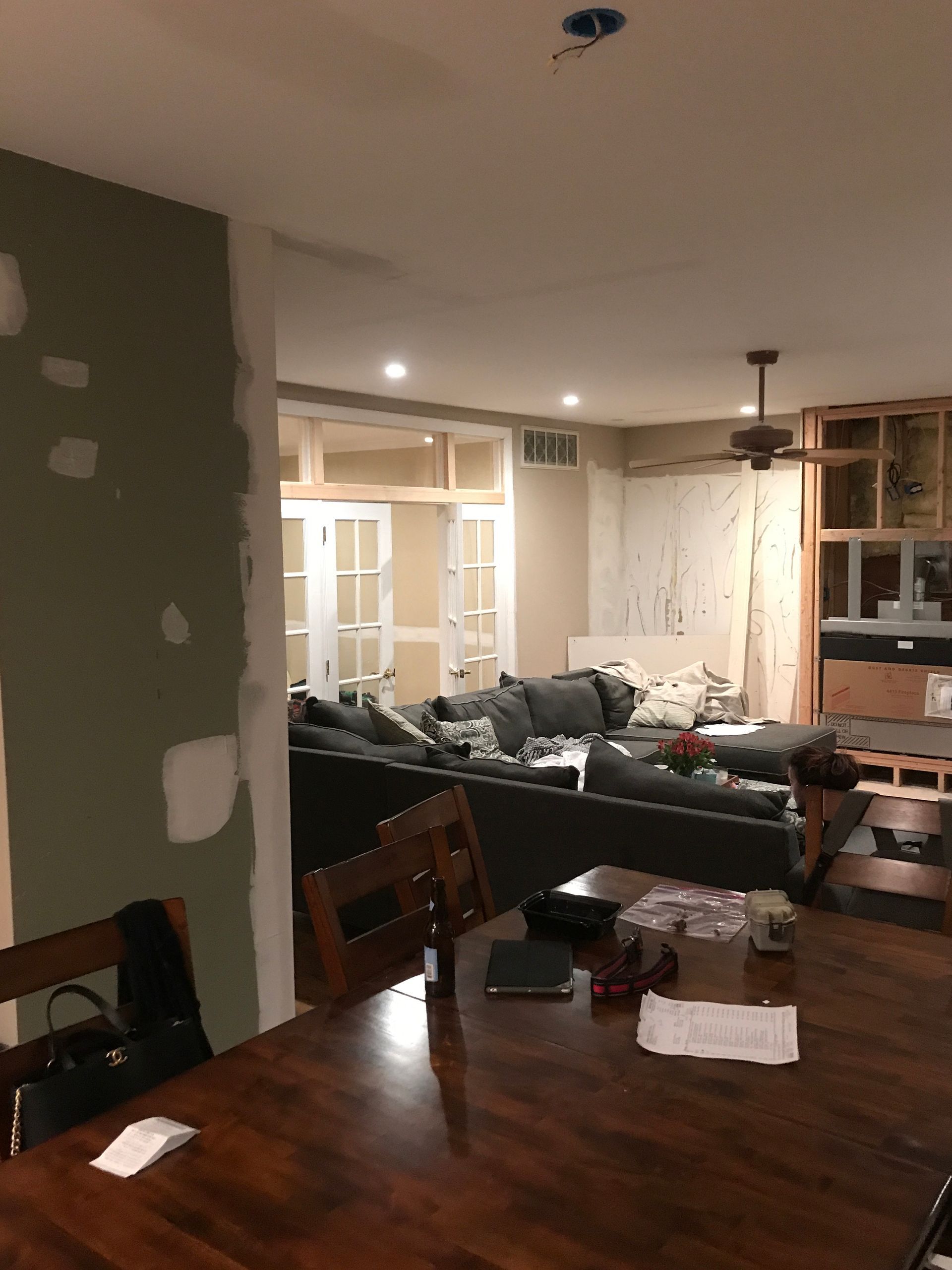 Living room - before