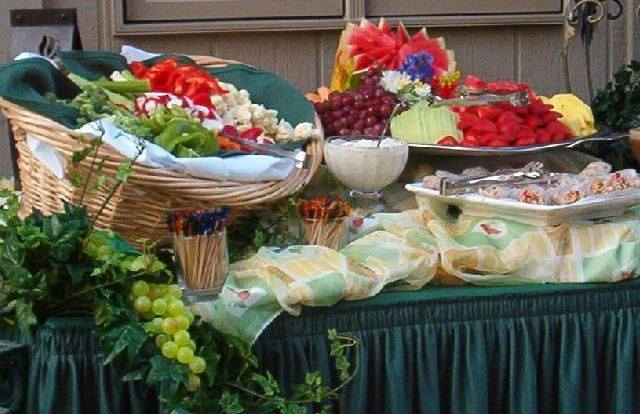 Catering menu photo gallery